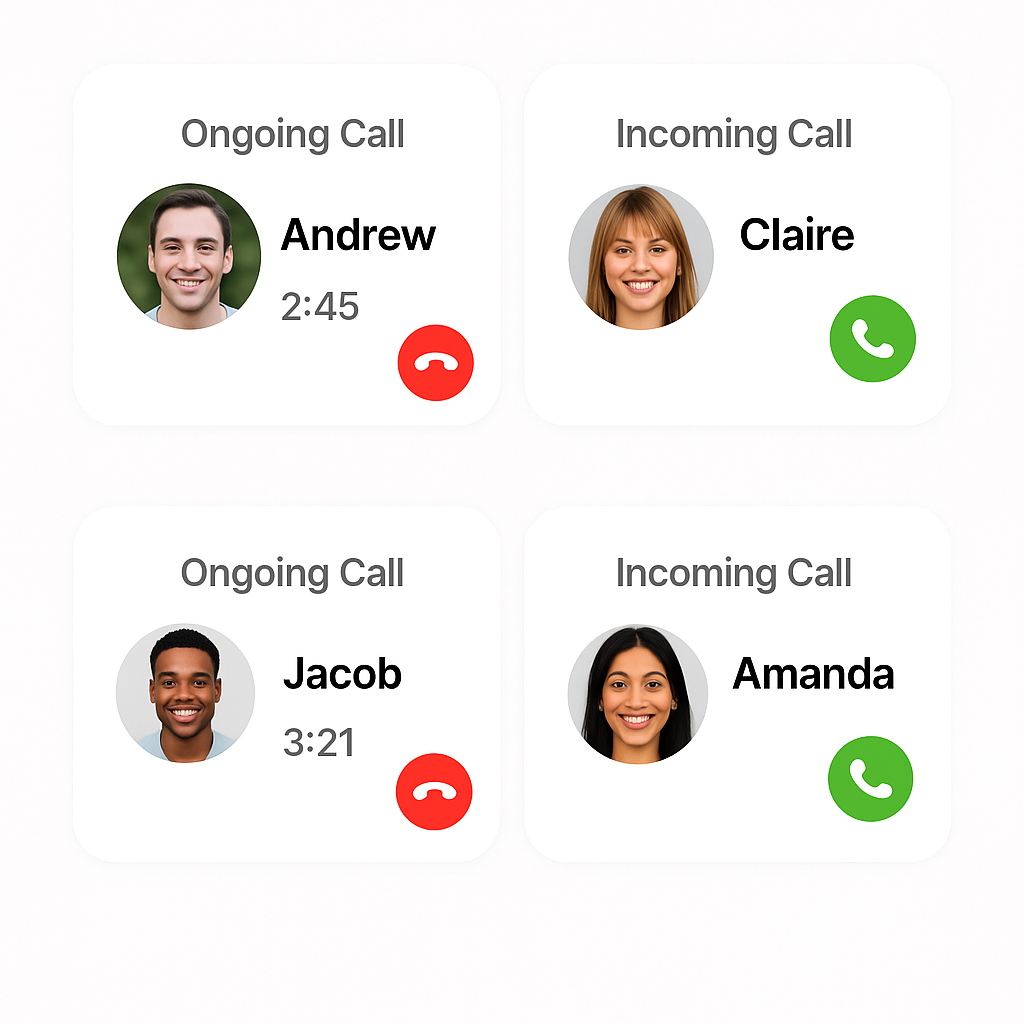 Multi-Call Handling Interface